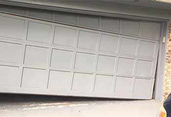 Garage Door Off Track | Clinton | Garage Door Repair Roy Garage Door Off Track In Clinton UT